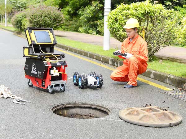 老新镇管道机器人检测